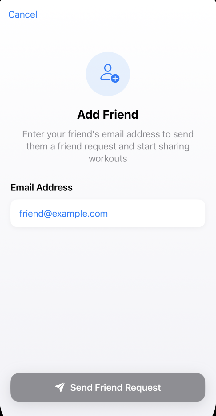 Add Friend Feature